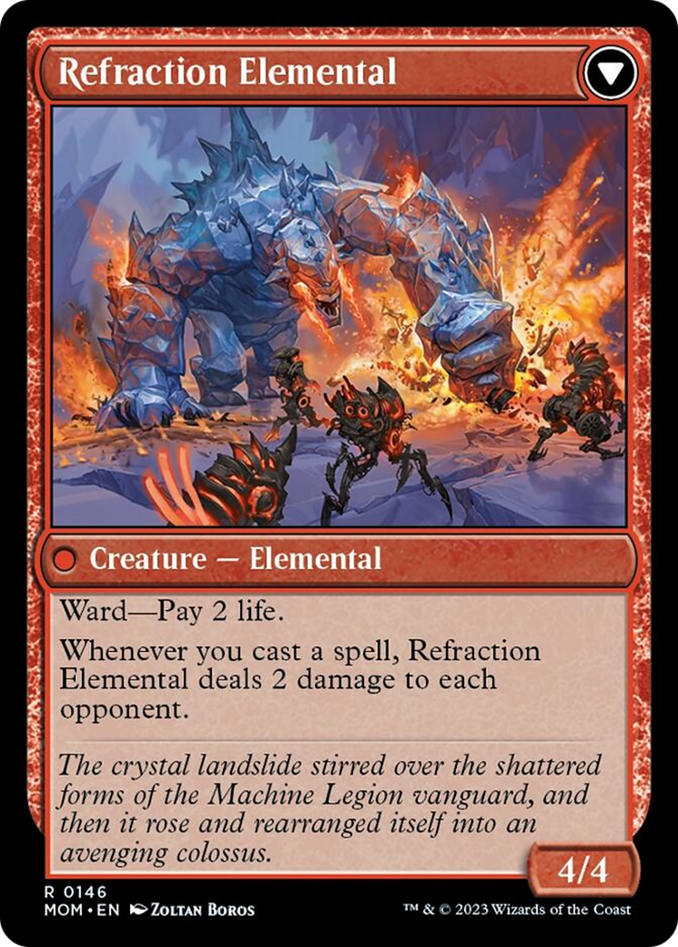 Invasion of Karsus // Refraction Elemental [March of the Machine] | Jomio and Rueliete's Cards and Comics