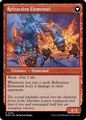 Invasion of Karsus // Refraction Elemental [March of the Machine] | Jomio and Rueliete's Cards and Comics