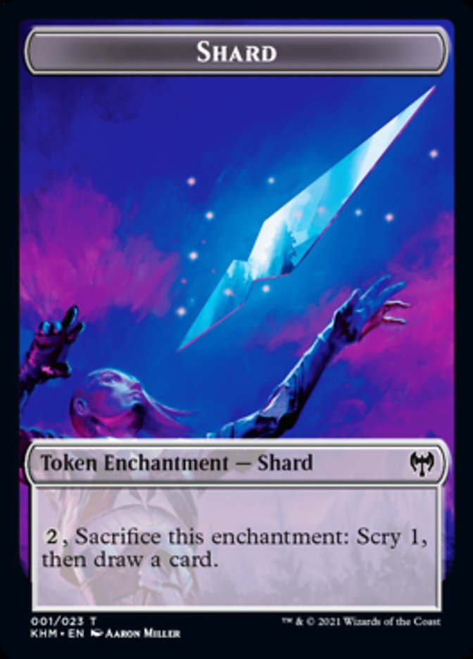 Shard Token [Kaldheim Tokens] | Jomio and Rueliete's Cards and Comics