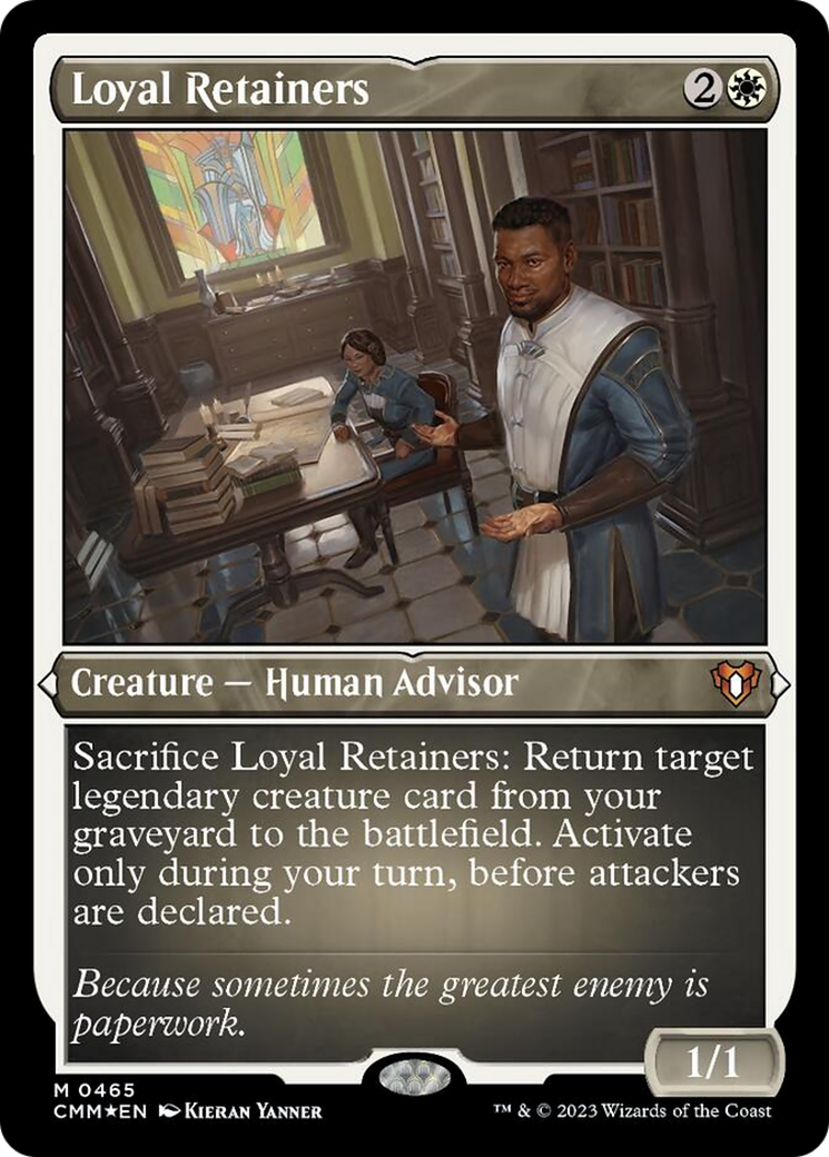 Loyal Retainers (Foil Etched) [Commander Masters] | Jomio and Rueliete's Cards and Comics
