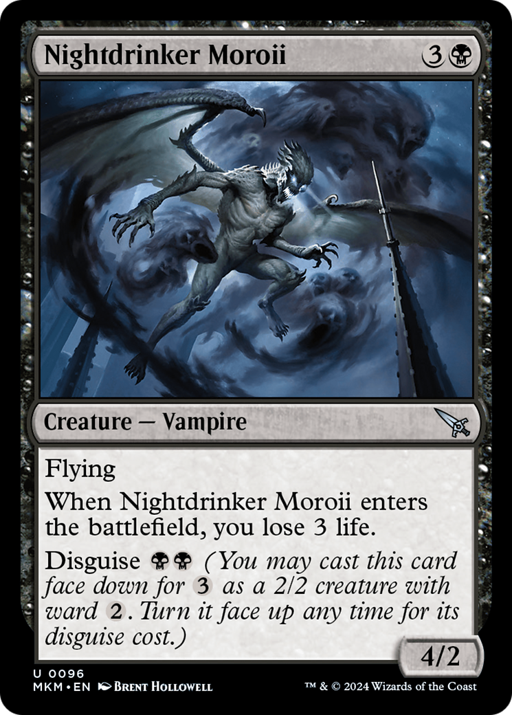 Nightdrinker Moroii [Murders at Karlov Manor] | Jomio and Rueliete's Cards and Comics