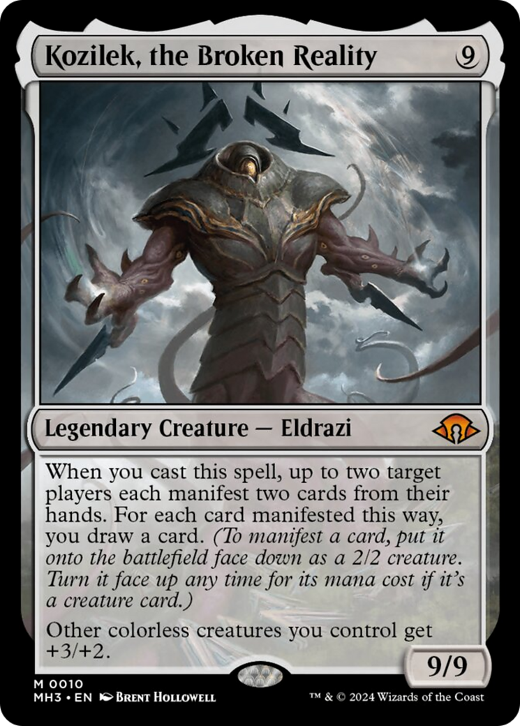 Kozilek, the Broken Reality [Modern Horizons 3] | Jomio and Rueliete's Cards and Comics