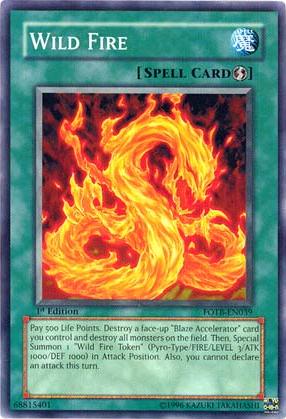 Wild Fire [FOTB-EN039] Common | Jomio and Rueliete's Cards and Comics