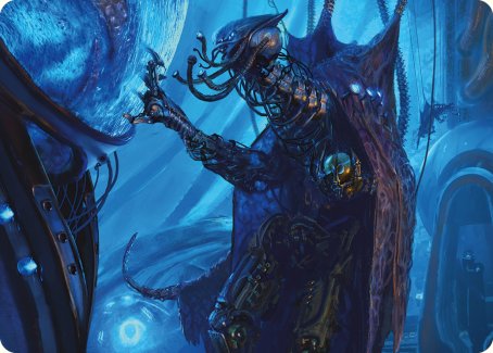 Atmosphere Surgeon Art Card [Phyrexia: All Will Be One Art Series] | Jomio and Rueliete's Cards and Comics