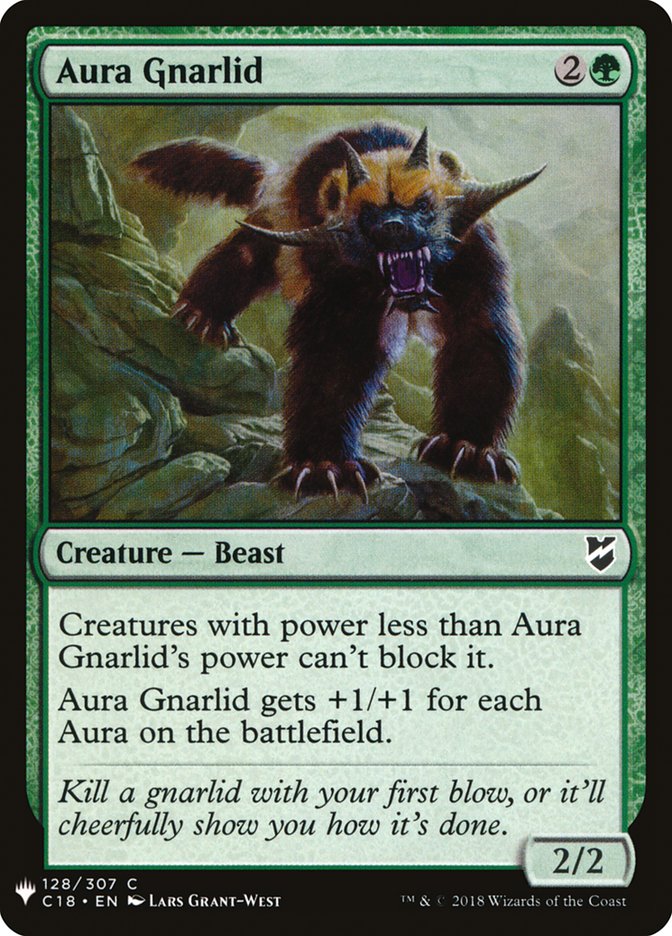 Aura Gnarlid [Mystery Booster] | Jomio and Rueliete's Cards and Comics