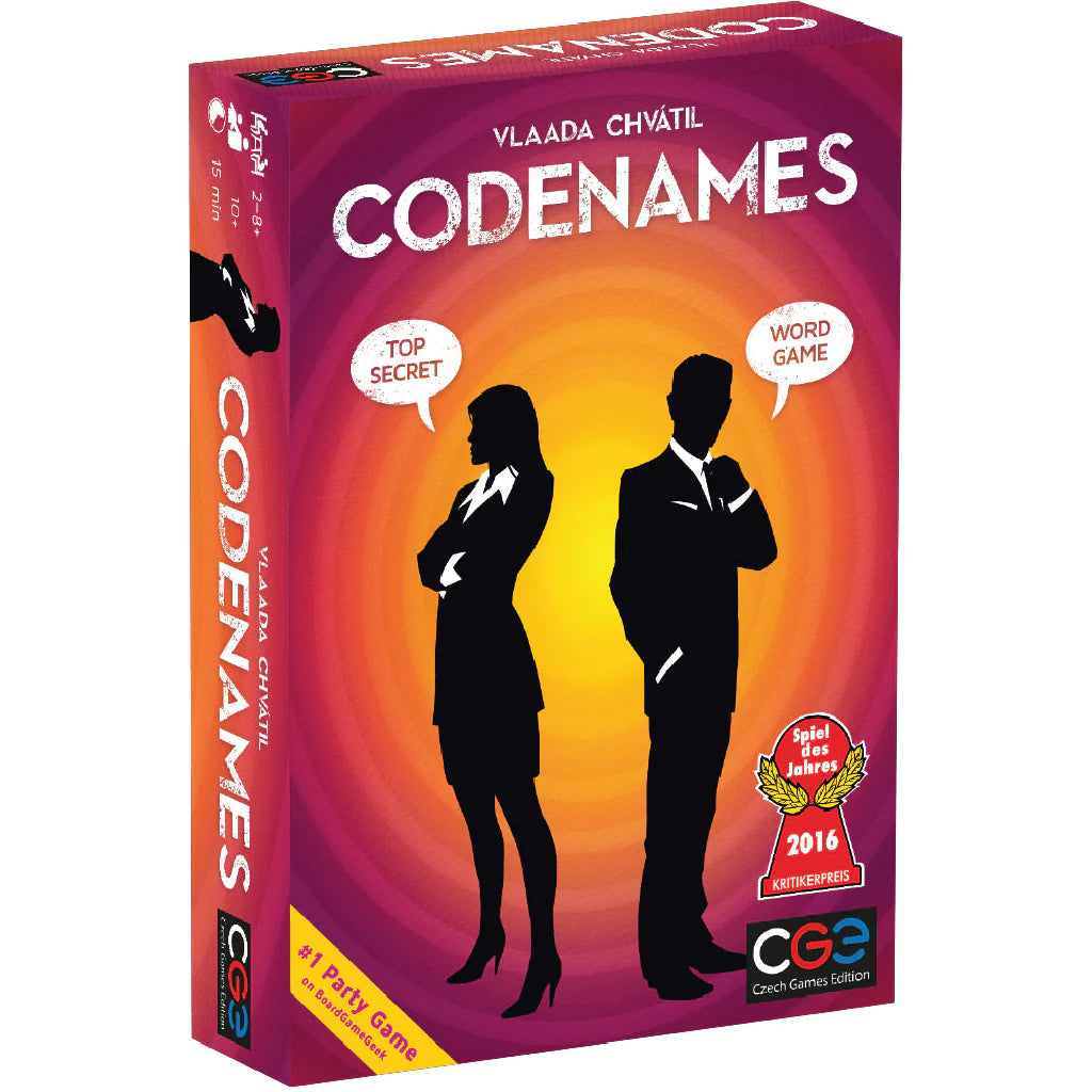 Codenames Board Game | Jomio and Rueliete's Cards and Comics