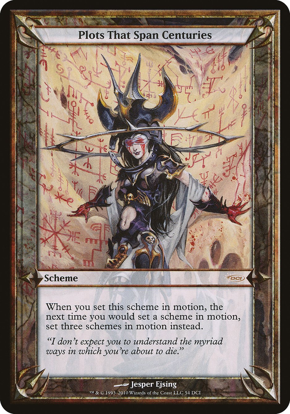 Plots That Span Centuries (Schemes) [Promotional Schemes] | Jomio and Rueliete's Cards and Comics