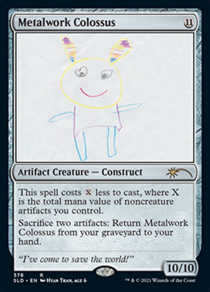 Metalwork Colossus (378) [Secret Lair Drop Series] | Jomio and Rueliete's Cards and Comics