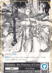 Valentina, the Princess of Love // Valentina, the Ruler of Paradise (WPR004) [Promo Cards] | Jomio and Rueliete's Cards and Comics