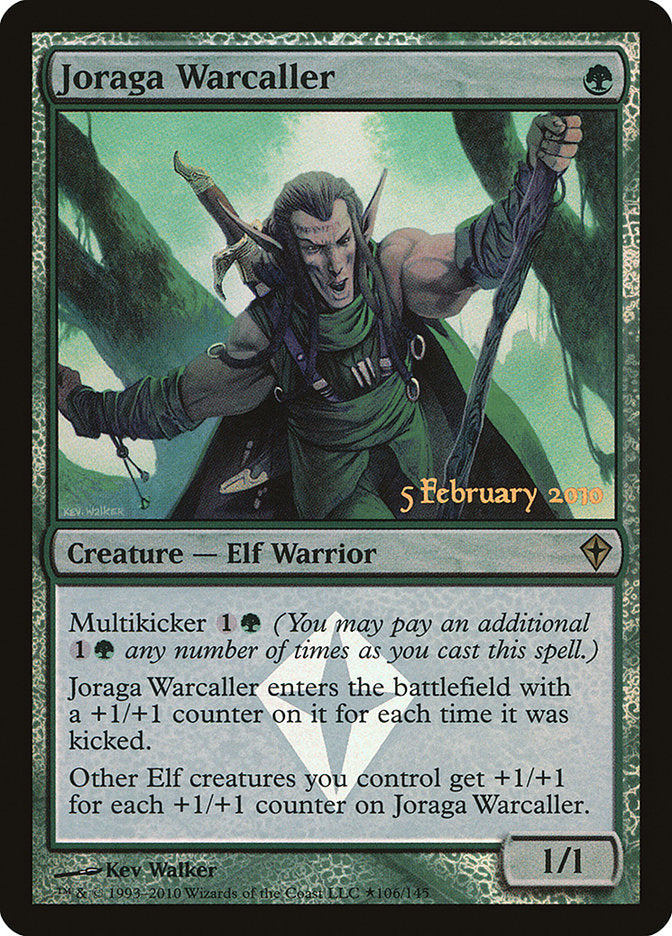 Joraga Warcaller (Prerelease) [Worldwake Promos] | Jomio and Rueliete's Cards and Comics