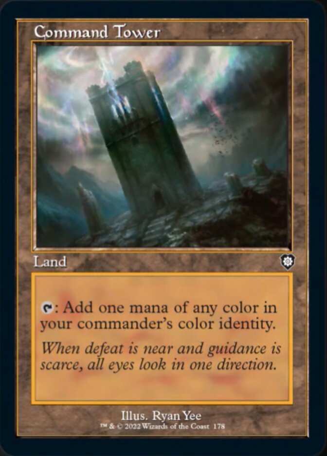 Command Tower (Retro) [The Brothers' War Commander] | Jomio and Rueliete's Cards and Comics