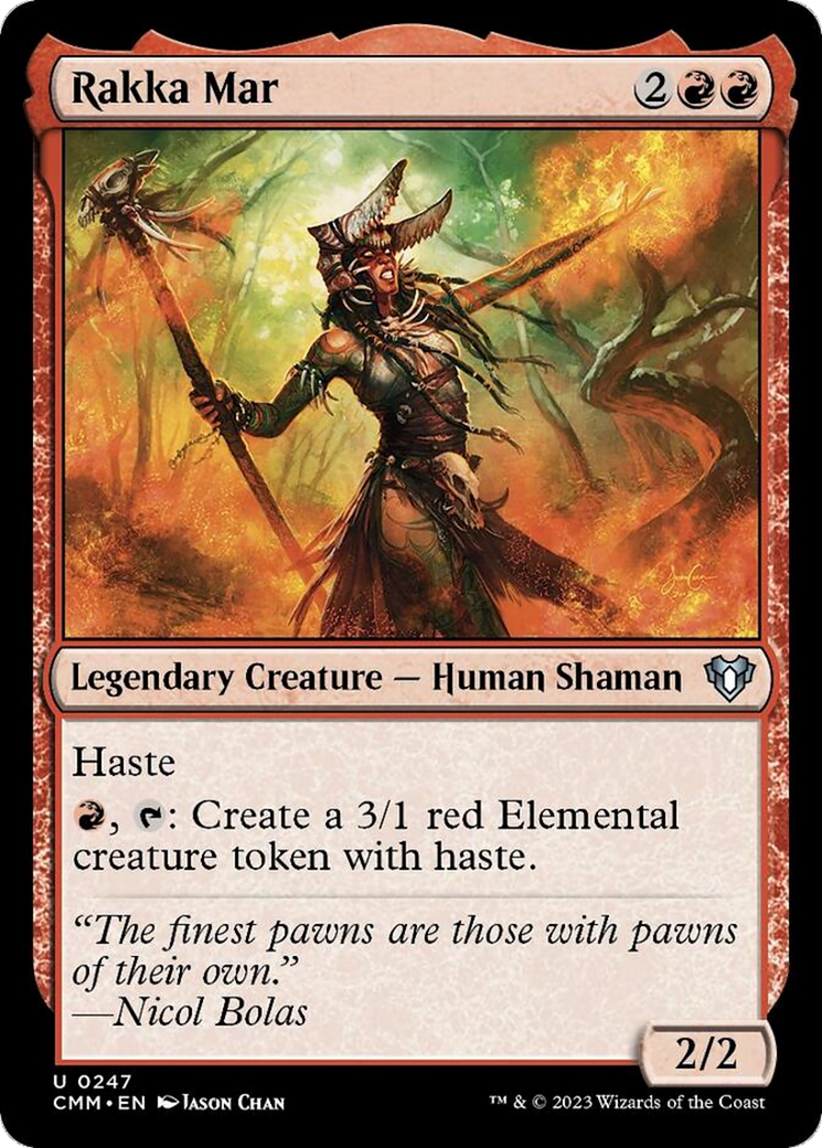 Rakka Mar [Commander Masters] | Jomio and Rueliete's Cards and Comics