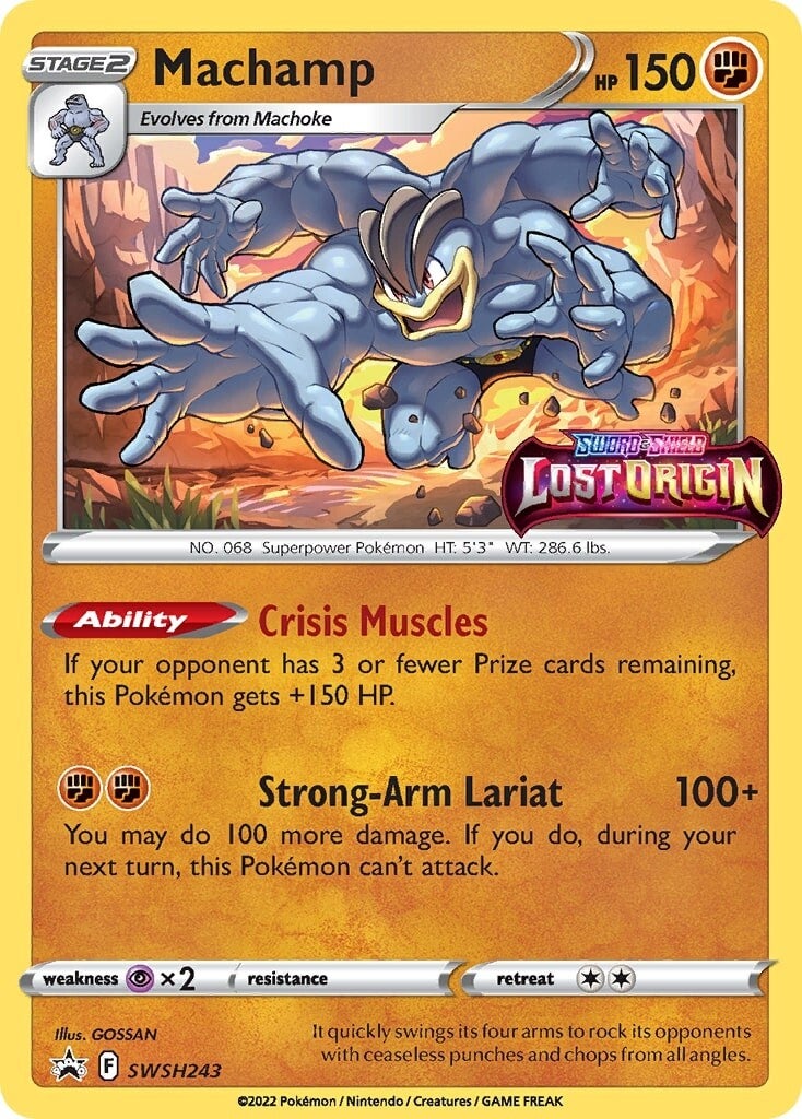 Machamp (SWSH243) [Sword & Shield: Black Star Promos] | Jomio and Rueliete's Cards and Comics