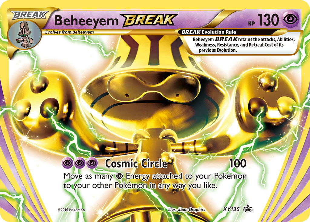 Beheeyem BREAK (XY135) [XY: Black Star Promos] | Jomio and Rueliete's Cards and Comics