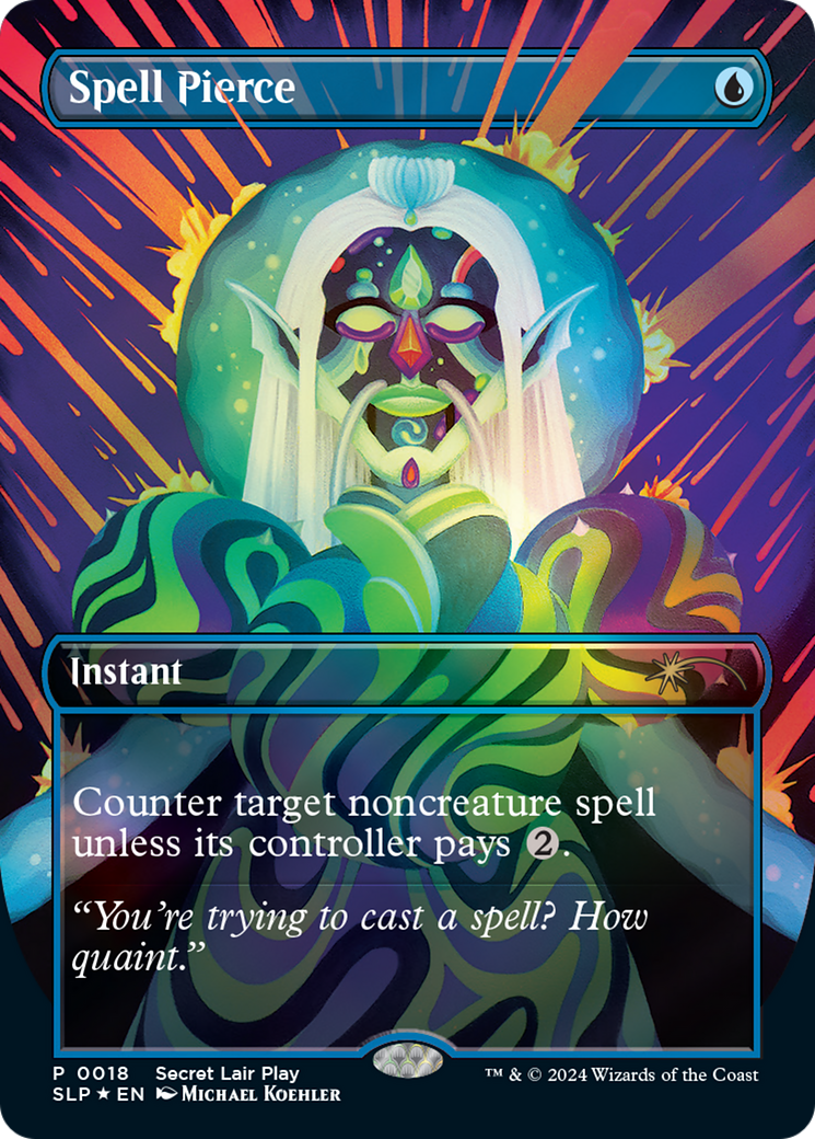 Spell Pierce [Secret Lair Showdown] | Jomio and Rueliete's Cards and Comics