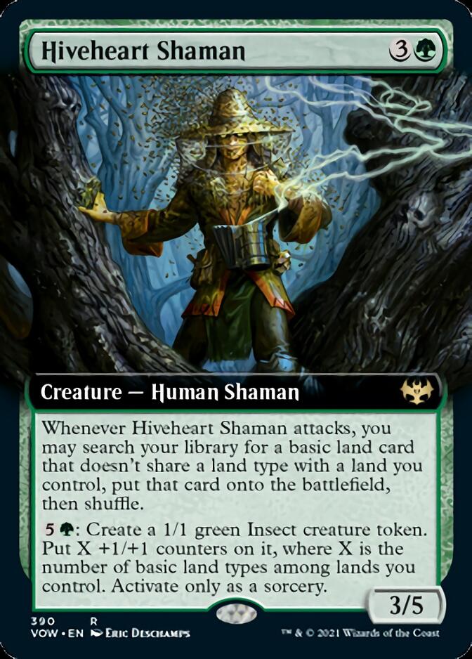 Hiveheart Shaman (Extended Art) [Innistrad: Crimson Vow] | Jomio and Rueliete's Cards and Comics