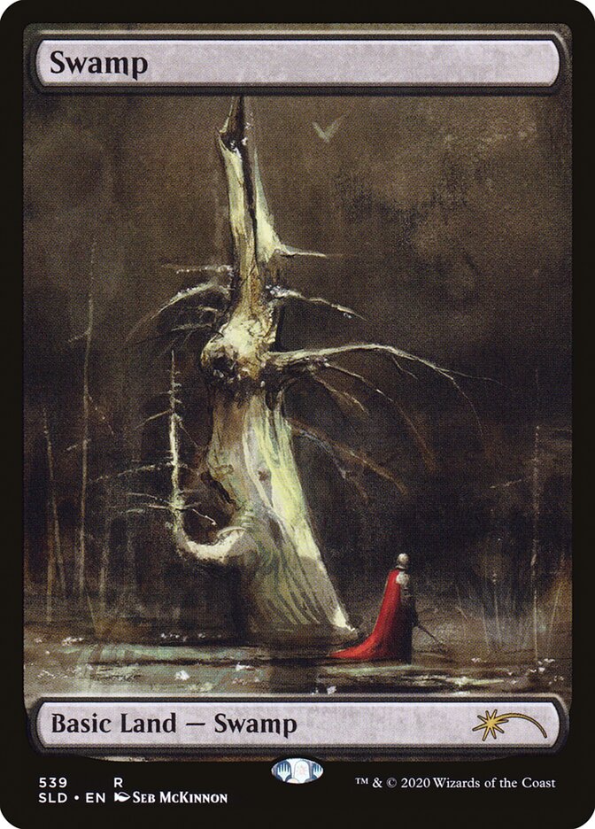 Swamp (539) (Seb Mckinnon) [Secret Lair Drop Series] | Jomio and Rueliete's Cards and Comics