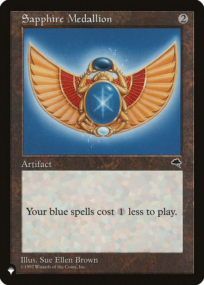 Sapphire Medallion [The List] | Jomio and Rueliete's Cards and Comics