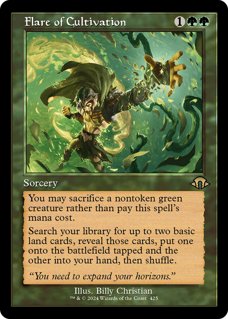 Flare of Cultivation (Retro) [Modern Horizons 3] | Jomio and Rueliete's Cards and Comics