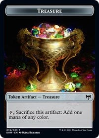Treasure // Bird Double-Sided Token [Kaldheim Tokens] | Jomio and Rueliete's Cards and Comics