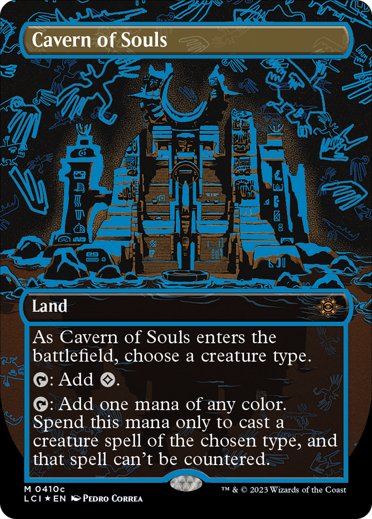Cavern of Souls (0410c) (Borderless) [The Lost Caverns of Ixalan] | Jomio and Rueliete's Cards and Comics