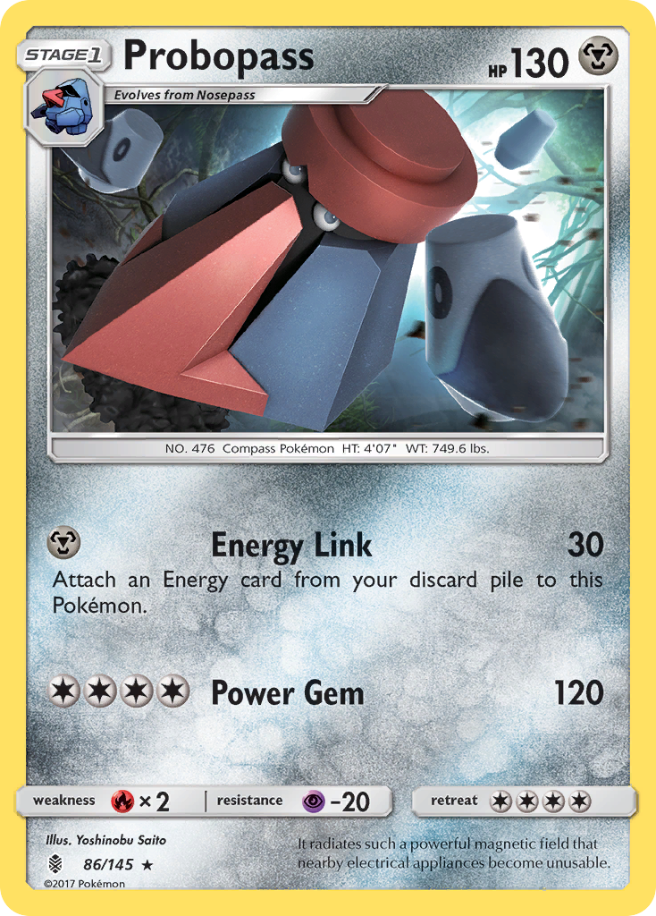 Probopass (86/145) [Sun & Moon: Guardians Rising] | Jomio and Rueliete's Cards and Comics