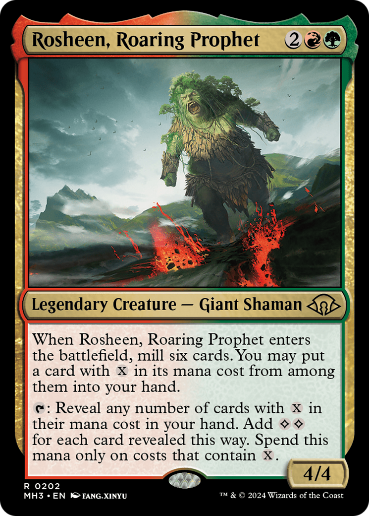 Rosheen, Roaring Prophet [Modern Horizons 3] | Jomio and Rueliete's Cards and Comics