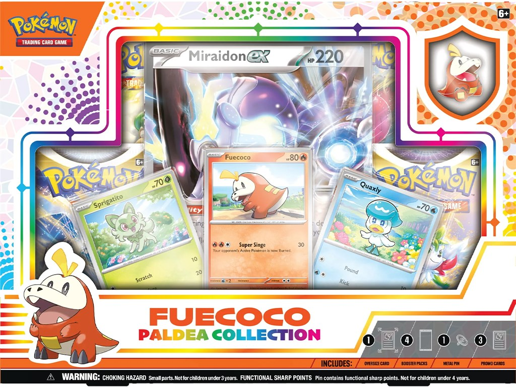 Paldea Collection (Fuecoco) (Miraidon EX) | Jomio and Rueliete's Cards and Comics