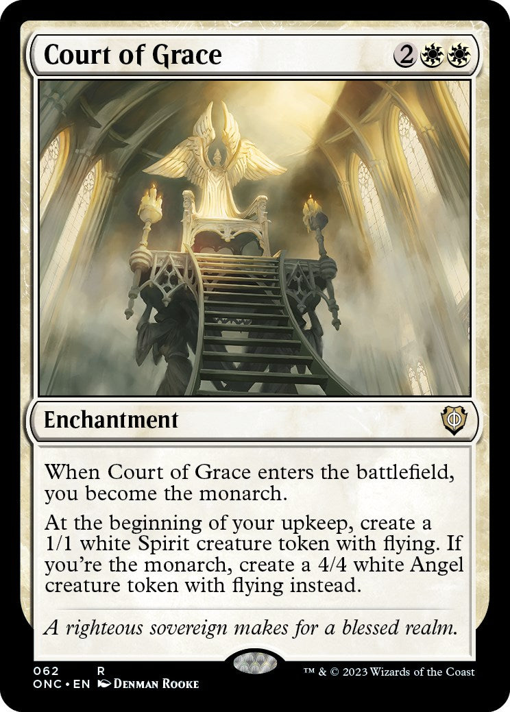 Court of Grace [Phyrexia: All Will Be One Commander] | Jomio and Rueliete's Cards and Comics