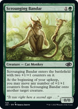 Scrounging Bandar [Jumpstart 2022] | Jomio and Rueliete's Cards and Comics