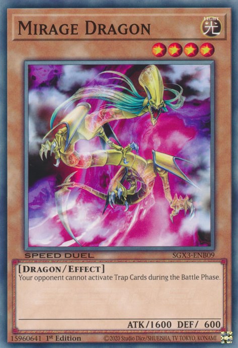 Mirage Dragon [SGX3-ENB09] Common | Jomio and Rueliete's Cards and Comics