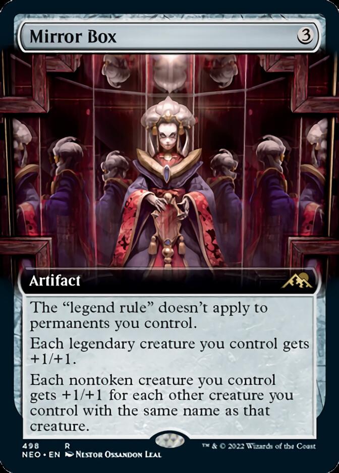 Mirror Box (Extended Art) [Kamigawa: Neon Dynasty] | Jomio and Rueliete's Cards and Comics