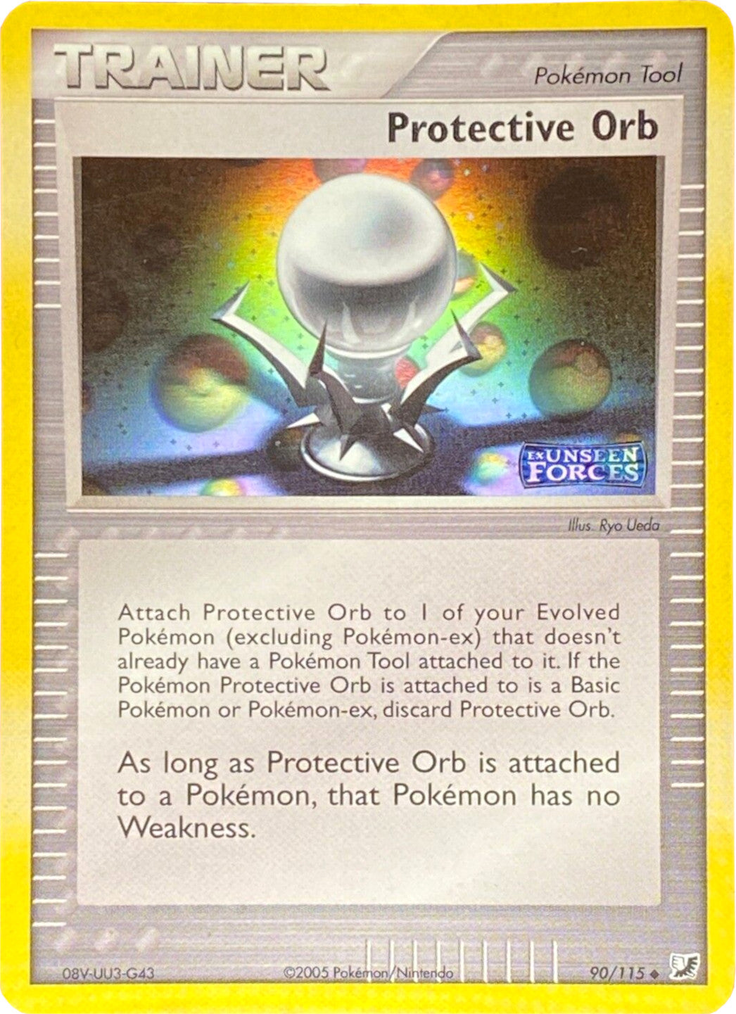 Protective Orb (90/115) (Stamped) [EX: Unseen Forces] | Jomio and Rueliete's Cards and Comics