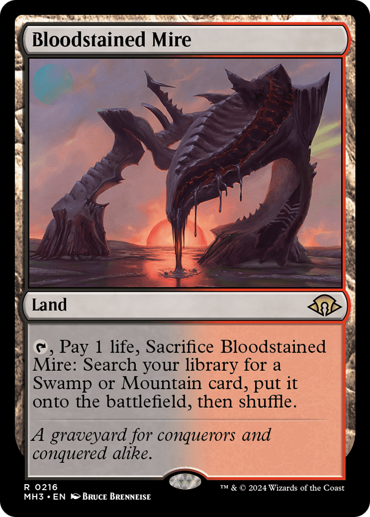 Bloodstained Mire [Modern Horizons 3] | Jomio and Rueliete's Cards and Comics