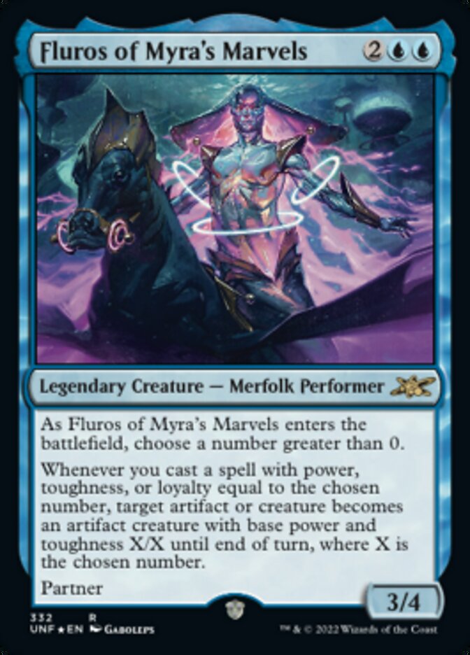 Fluros of Myra's Marvels (Galaxy Foil) [Unfinity] | Jomio and Rueliete's Cards and Comics