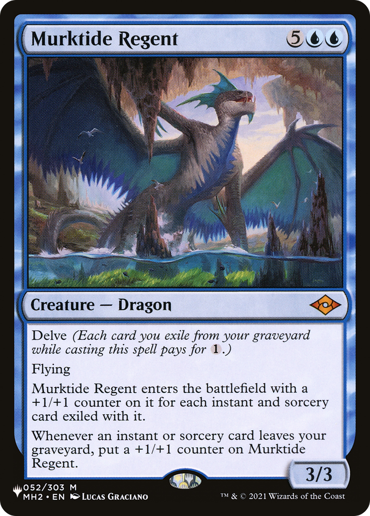Murktide Regent [The List] | Jomio and Rueliete's Cards and Comics