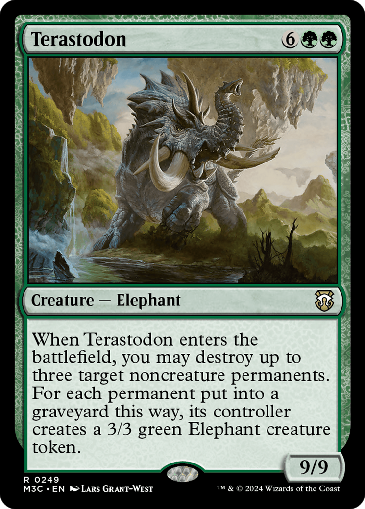 Terastodon (Ripple Foil) [Modern Horizons 3 Commander] | Jomio and Rueliete's Cards and Comics