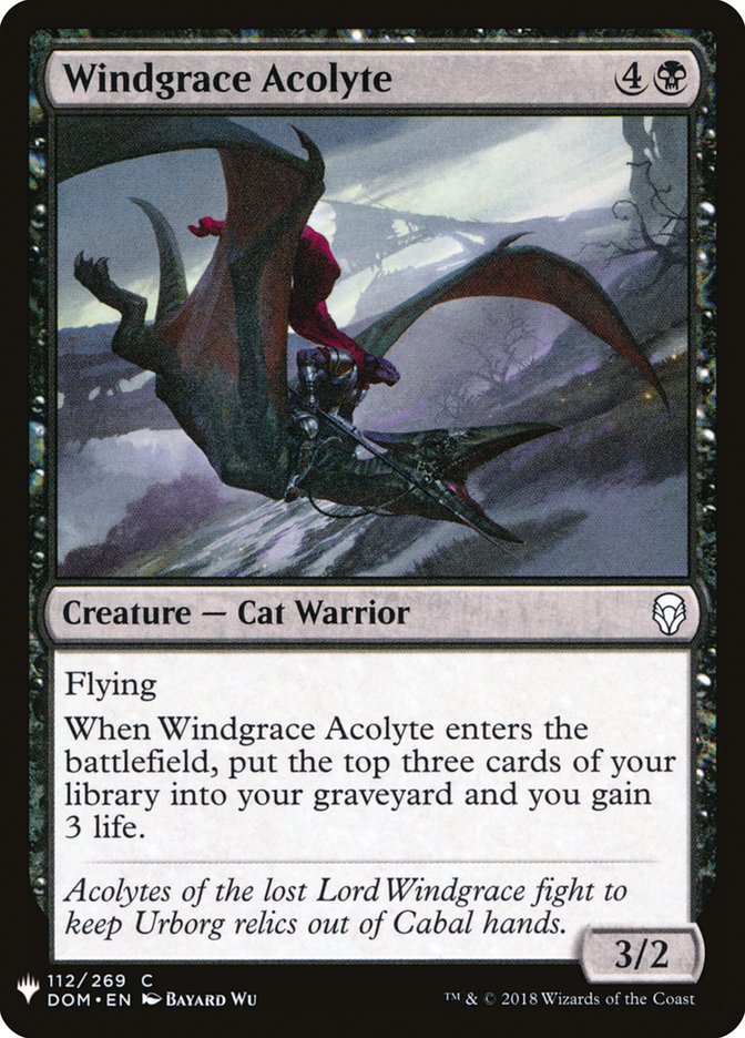 Windgrace Acolyte [Mystery Booster] | Jomio and Rueliete's Cards and Comics