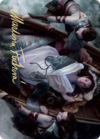 Return Upon the Tide Art Card (Gold-Stamped Signature) [Kaldheim Art Series] | Jomio and Rueliete's Cards and Comics