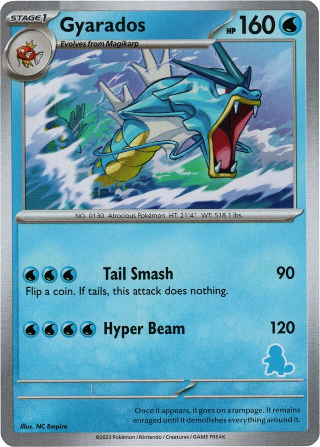 Gyarados [My First Battle] | Jomio and Rueliete's Cards and Comics