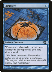 Curiosity (Oversized) [Eighth Edition Box Topper] | Jomio and Rueliete's Cards and Comics