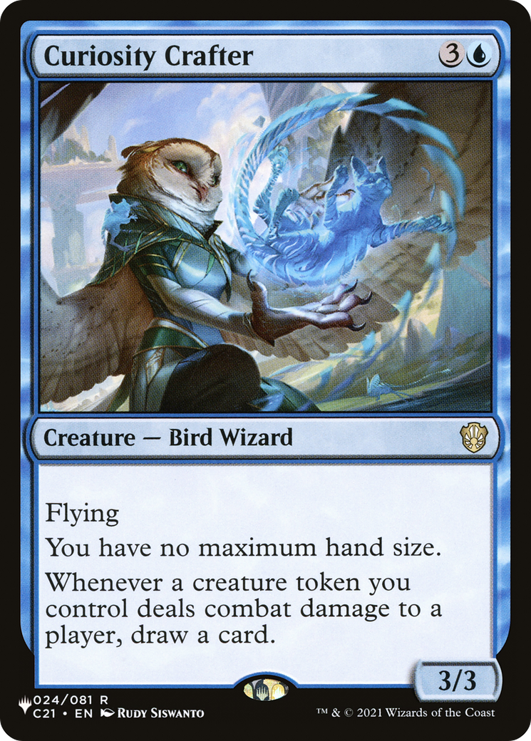 Curiosity Crafter [The List] | Jomio and Rueliete's Cards and Comics