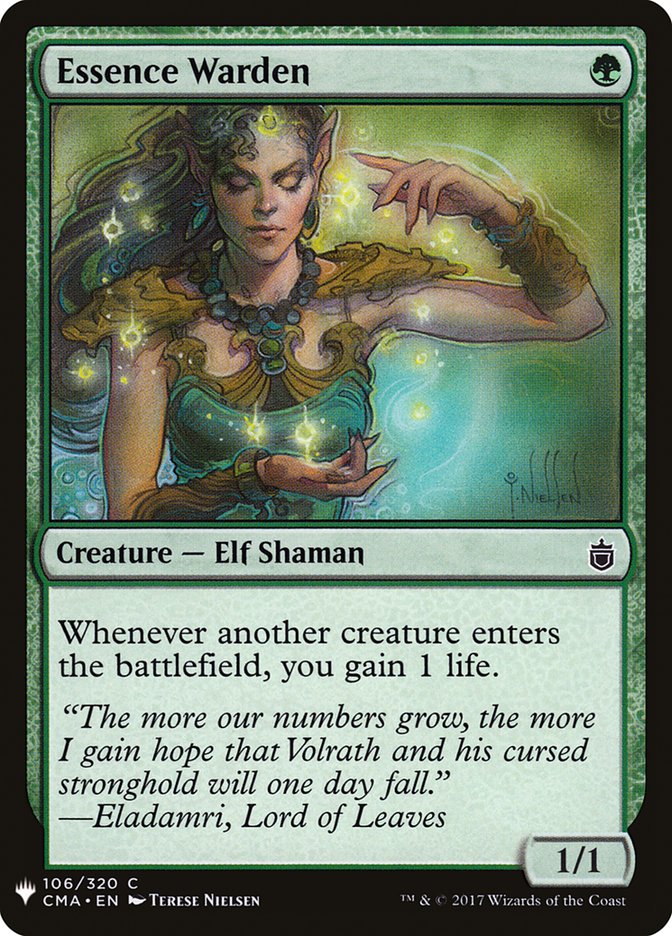 Essence Warden [Mystery Booster] | Jomio and Rueliete's Cards and Comics