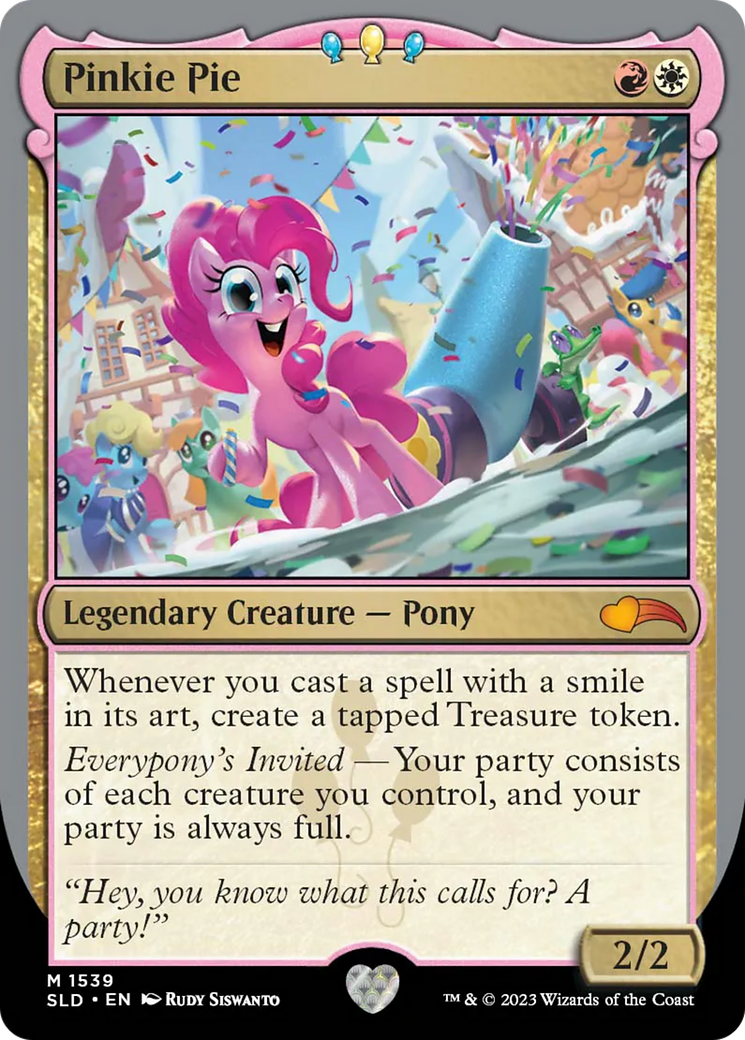 Pinkie Pie [Secret Lair Drop Series] | Jomio and Rueliete's Cards and Comics