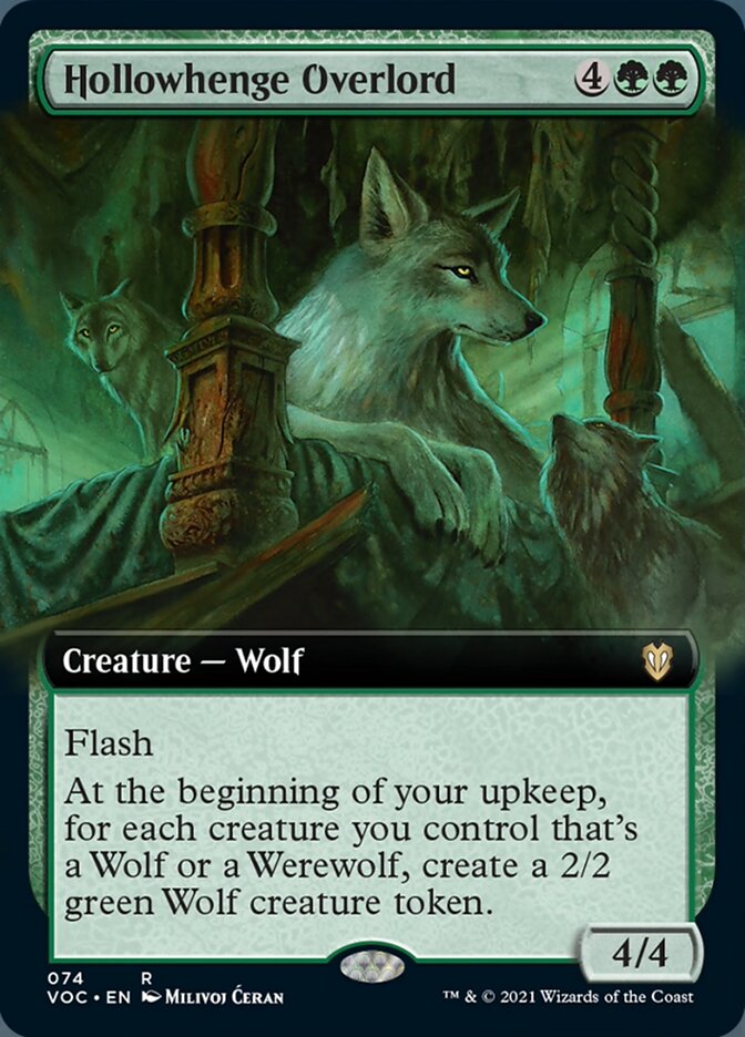 Hollowhenge Overlord (Extended Art) [Innistrad: Crimson Vow Commander] | Jomio and Rueliete's Cards and Comics