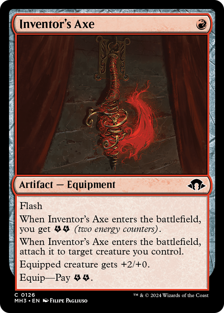 Inventor's Axe [Modern Horizons 3] | Jomio and Rueliete's Cards and Comics