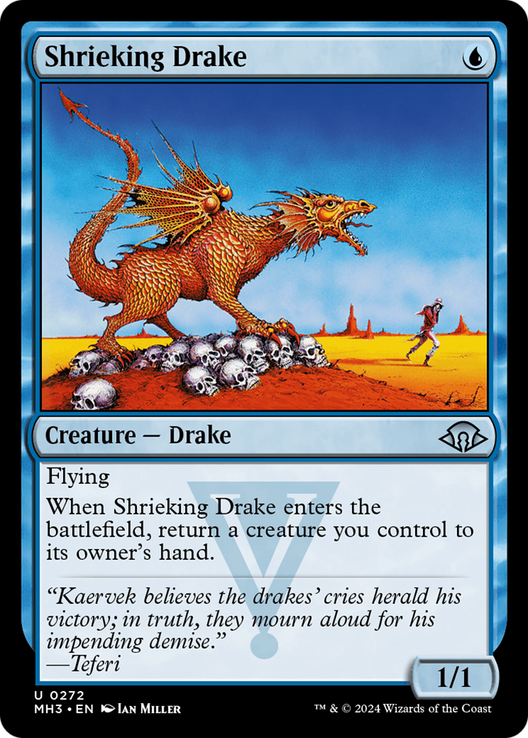 Shrieking Drake [Modern Horizons 3] | Jomio and Rueliete's Cards and Comics