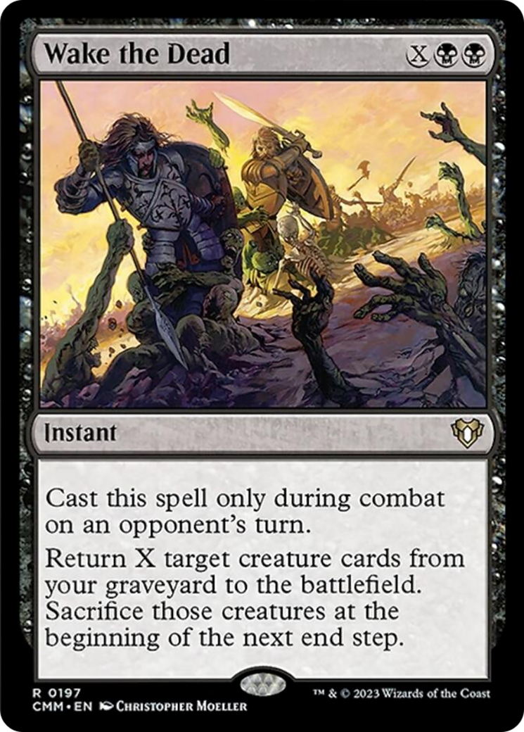 Wake the Dead [Commander Masters] | Jomio and Rueliete's Cards and Comics