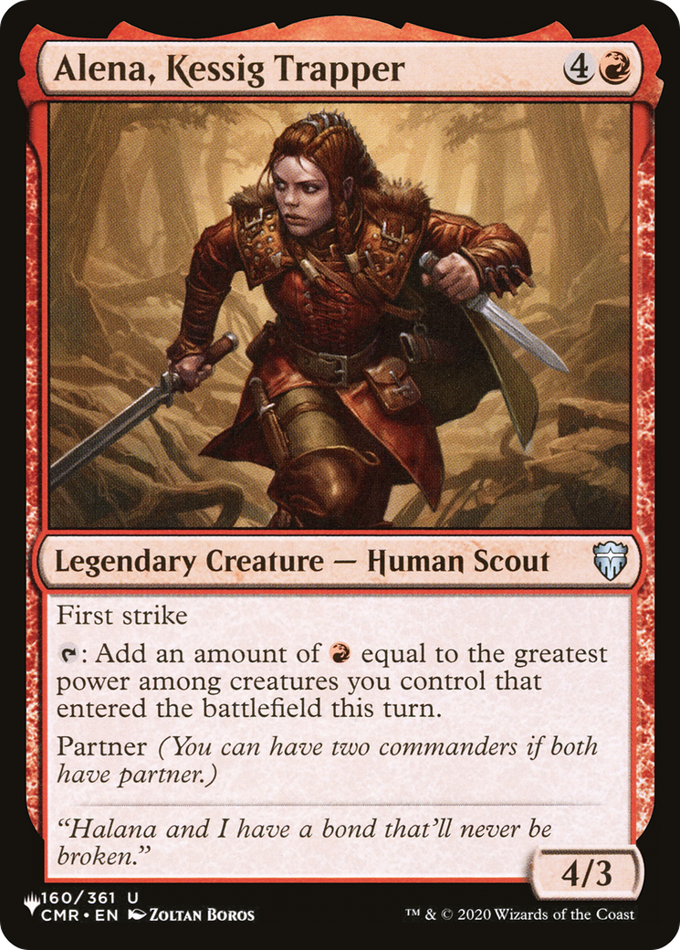 Alena, Kessig Trapper [The List] | Jomio and Rueliete's Cards and Comics