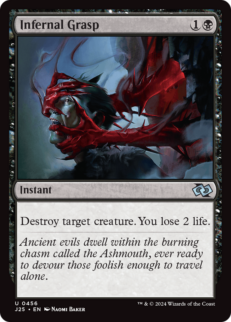 Infernal Grasp [Foundations Jumpstart] | Jomio and Rueliete's Cards and Comics